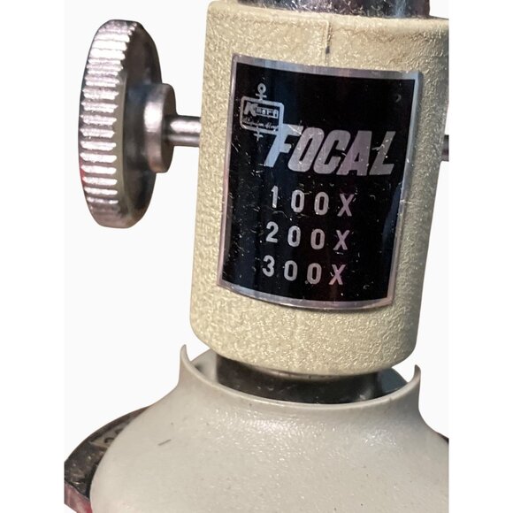 Focal Precision Made Microscope Set With Slides & Accessories Vintage - Picture 10 of 13